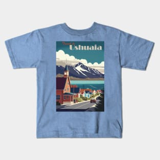 Ushuaia, Norway, travel Kids T-Shirt